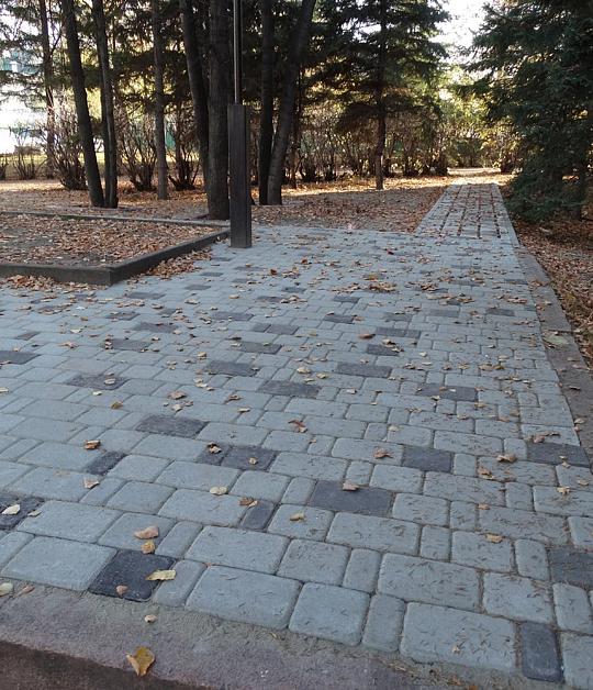 Сквер на проспекте Социалистическом, г. Барнаул